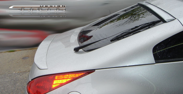 Custom Nissan 350Z Roof Wing  Coupe (2003 - 2008) - $299.00 (Manufacturer Sarona, Part #NS-009-RW)